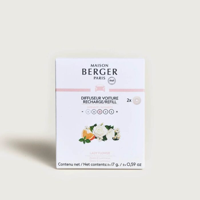 Maison Berger Lady Flower Car Diffuser Refills